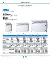 Congélateur coffre -60°C format compact