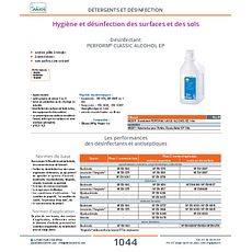 Désinfectant PERFORM® CLASSIC ALCOHOL EP