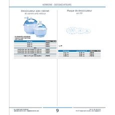 Dessiccateur avec robinet et vanne anti-retour