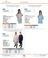 Blouses à poches et boutons en PP