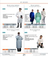 Blouses SMS antistatique