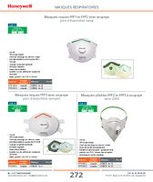 Masques pliables FFP2 et FFP3 à soupape série 2000 