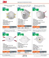 Masques pliables FFP2 FFP3 avec soupape série VFLEXTM