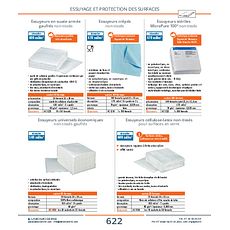 Essuyeurs universels économiques non-tissés gaufrés