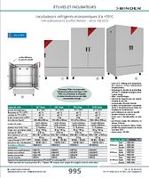 Chambres climatiques série KBF-S ECO avec technologie Peltier
