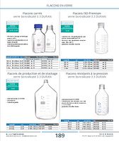 Flacons carrés en verre - DURAN®