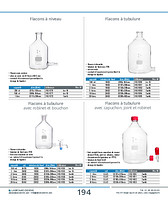 Flacons d'aspiration avec raccord rodé
