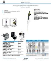 Micropipettes multicanaux Transferpette®Pro volume vairable