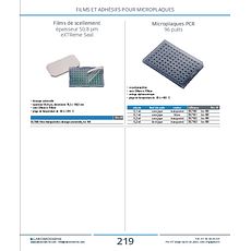Microplaques PCR 96 puits
