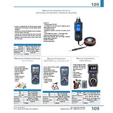 Mesure d'isolement 6000 MOmhs