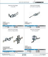 Noix de montage à douille