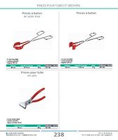 Pinces pour tube en zinc