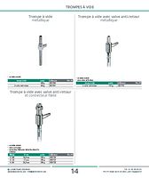 Trompe à vide métallique