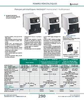 Pompes péristaltiques Heidolph® monocanal / multicanaux