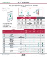 Sacs de prélèvement stériles avec sticker de fermeture RollBag®