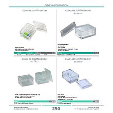 Cuves de Schifferdecker en verre