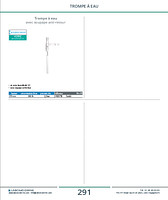 Trompe à eau avec soupape anti-retour