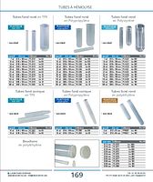 Tubes fond rond en Polystyrène