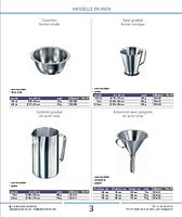 Vase gradué forme conique