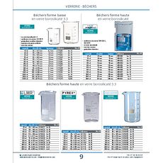 Béchers forme haute PYREX®