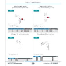 Tubes à dessécher courbés