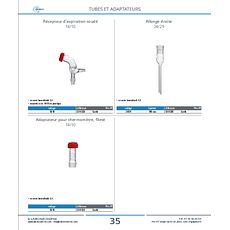Récepteur d'aspiration coudé 14/10