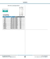 Verre à préparation