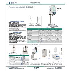 Viscosimètres rotatifs B-ONE PLUS