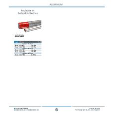Rouleaux en boîte distributrice