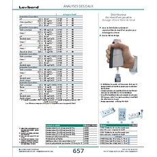 Distributeur de réactif en poudre dosage chlore libre et total
