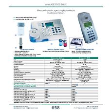 Photomètre multiparamètre