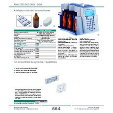Kit de contrôle du système (10 pastilles)