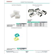 Moules d'inclusion en inox