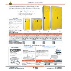 Armoires de sécurité pour le stockage DASRI (Déchets d'Activité de Soin à Risques Infectieux)
