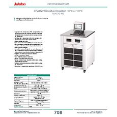Cryothermostat à circulation -90°C à +100°C MAGIO MS