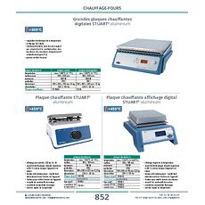 Grandes plaques chauffantes 300 x 300 mm ou 300 x 500 mm