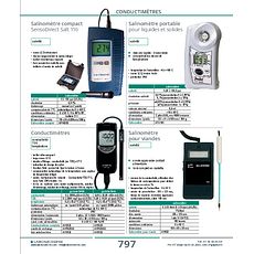 Salinomètre pour viandes