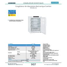 Congélateur de laboratoire électronique Comfort MediLine