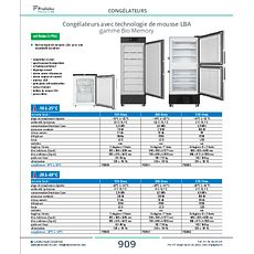 Congélateur avec technologie de mousse LBA -40°C gamme Bio Memory
