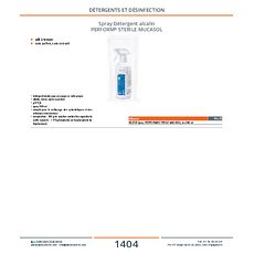 Spray Détergent alcalin PERFORM® STERILE MUCASOL