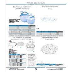 Plaque de dessiccateur en PP