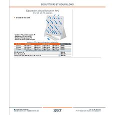 Egouttoirs de paillasse en PVC 33, 53 et 77 places