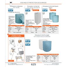 Essuyeurs robustes non tissés