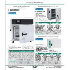 Petites étuves à convection naturelle
