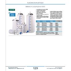 Bidons de décantation pour stockage