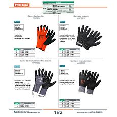 Gants de chantier GRIPRO