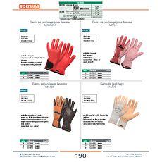 Gants de jardinage homme MISTER