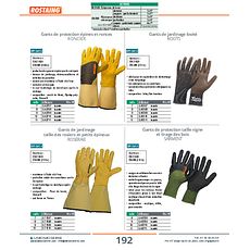 Gants de protection taille vigne et tirage des bois SARMENT