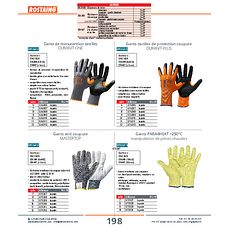 Gants de manutention tactiles DURANIT-ONE