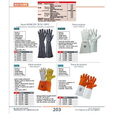 Gants de soudure SPLITWELD